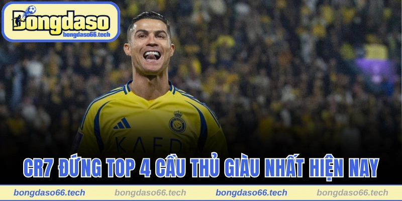 Top Cầu Thủ Bóng Đá Giàu Nhất Thế Giới Hiện Nay Đầy Bất Ngờ 2 CR7 đứng thứ 4 trong top cầu thủ bóng đá giàu nhất thế giới hiện nay