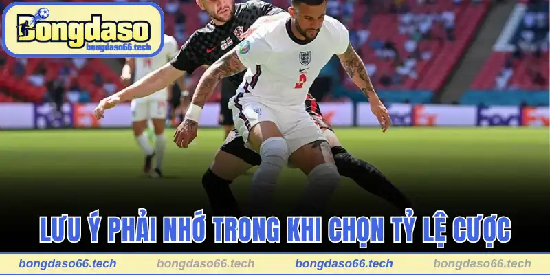 Lưu ý phải nhớ trong khi chọn tỷ lệ cược