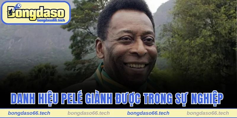 Số danh hiệu Pelé giành được trong suốt sự nghiệp thi đấu